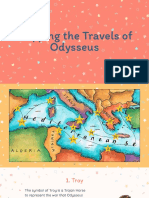 Mapping The Travels of Odysseus