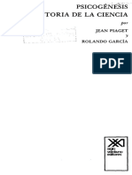 Psicogénesis e historia de la ciencia - Jean Piaget y Rolando García