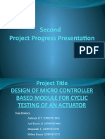 Second Project Progress Presentation