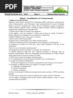 TD Création Entreprise BTS   Théme 1 ISTDI 2022