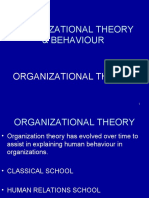 MNG 3102 Organizational Theory Behaviour Theoryppt