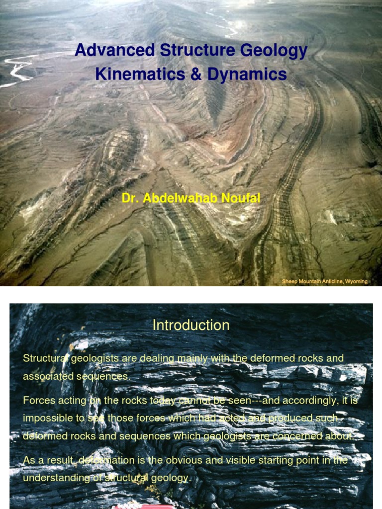 Advanced Structural Geology Overview | PDF | Fault (Geology ...