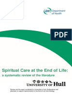 Spiritual Care in End of Life