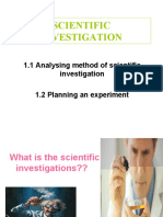 Scientific Investigation-Science Form 4