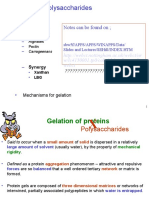 Gelling Polysaccharides: Notes Can Be Found On