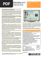 Turns Ratio Meter Pwr3A - : Transformer Measuring Devices