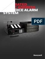 And Voice Alarm System: Integrated Public Address