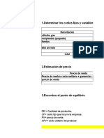 Costos Emprendimientos Excel