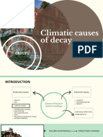 Climatic Causes of Decay.: Group 1