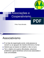 Aula Cooperativismo - Associativismo