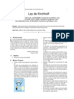 Informe 6 Ley de Kirchhoff