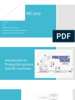 CIM MC1707: BY: Nikhil Vivek Shrivas Department of Mechatronics Manipal University Jaipur