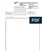 FT-SST-020 Formato Investigacion de Accidentes - Incidentes Version 2