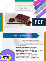 Foro 1 Obligaciones