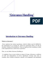 Grievance Handling
