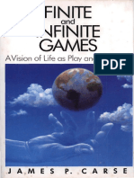 Finite and Infinite Games A Vision of Life As Play