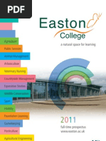 Download Easton College FE Prospectus 2011 by Easton College SN54759487 doc pdf