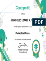 JHUNIOR LEO Contabilidad Basica Certificado Contapedia Escuela Contapedia
