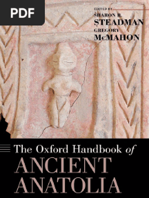 The Oxford Handbook of Ancient Anatolia