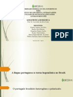 A Língua Portuguesa Se Torna Hegemônica No Brasil - Cap. 3