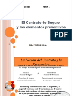 Tema IV El Contrato de Seguro y Los Elementos Preventivos