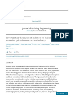 Investigating The Impact of Inflation On Building Materials Prices in Construction Industry - ScienceDirect
