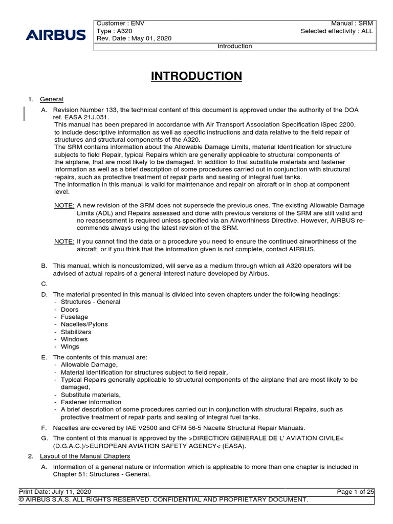 7 PDF Specification (Technical Standard) Airbus