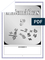 Guia de Matematicas Grado Quinto Segundo Periodo