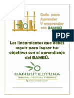 Guia para Aprender y Emprender Con Bambú