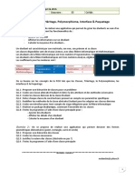 TD3 - Classes Héritage Polymorphisme Interface Paquetage