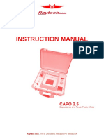 USA CAPO 90218-1.01 Instruction Manual CAPO 2.5