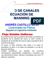 15 - Diseño de Canales Ec de Manning