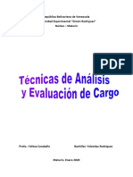 Análisis y Descripción de Puestos