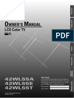 Toshiba 42wl55e User Manual