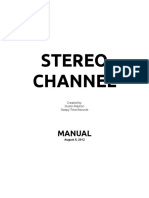 StereoChannel Manual