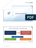 Monetary Systems Summary