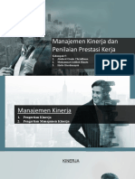 Manajemen Kinerja Dan Penilaian Prestasi Kerja