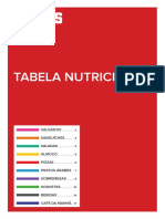 Tabela Nutricional Habibs