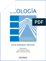Jaime Rodriguez Martinez - Ecología-Ediciones Piramide (2013)
