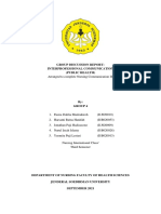 Public Health - Report of Interprofessional Communication Group 4