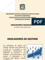 Indicadores financieros UDFJCC