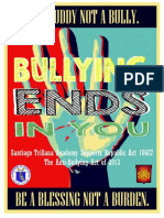 Anti Bullying Poster