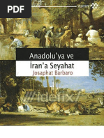 Anadolu Ya Ve Iran A Seyahat - Josapth Barbaro Tgybk