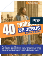 40 Parábolas de Jesus - Textos Bíblicos