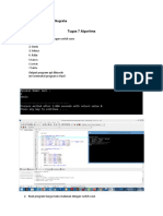 Tugas Algoritma 7 - Faiqinthar Bima Nugraha - 19134035 - Kelas Ulang