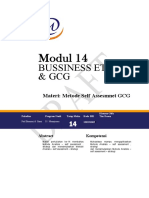 Modul Metode Self Assesment GCG