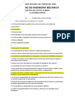 Gestión Capital Humano Examen 1er Parcial UNCP