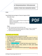 Anggaran Utang dan Modal