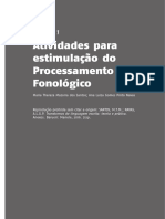 Atividades de Estimulação Do Processamento Fonológico