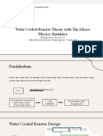 Water Cooled Reactor Theory With The Micro-Physics Simulator